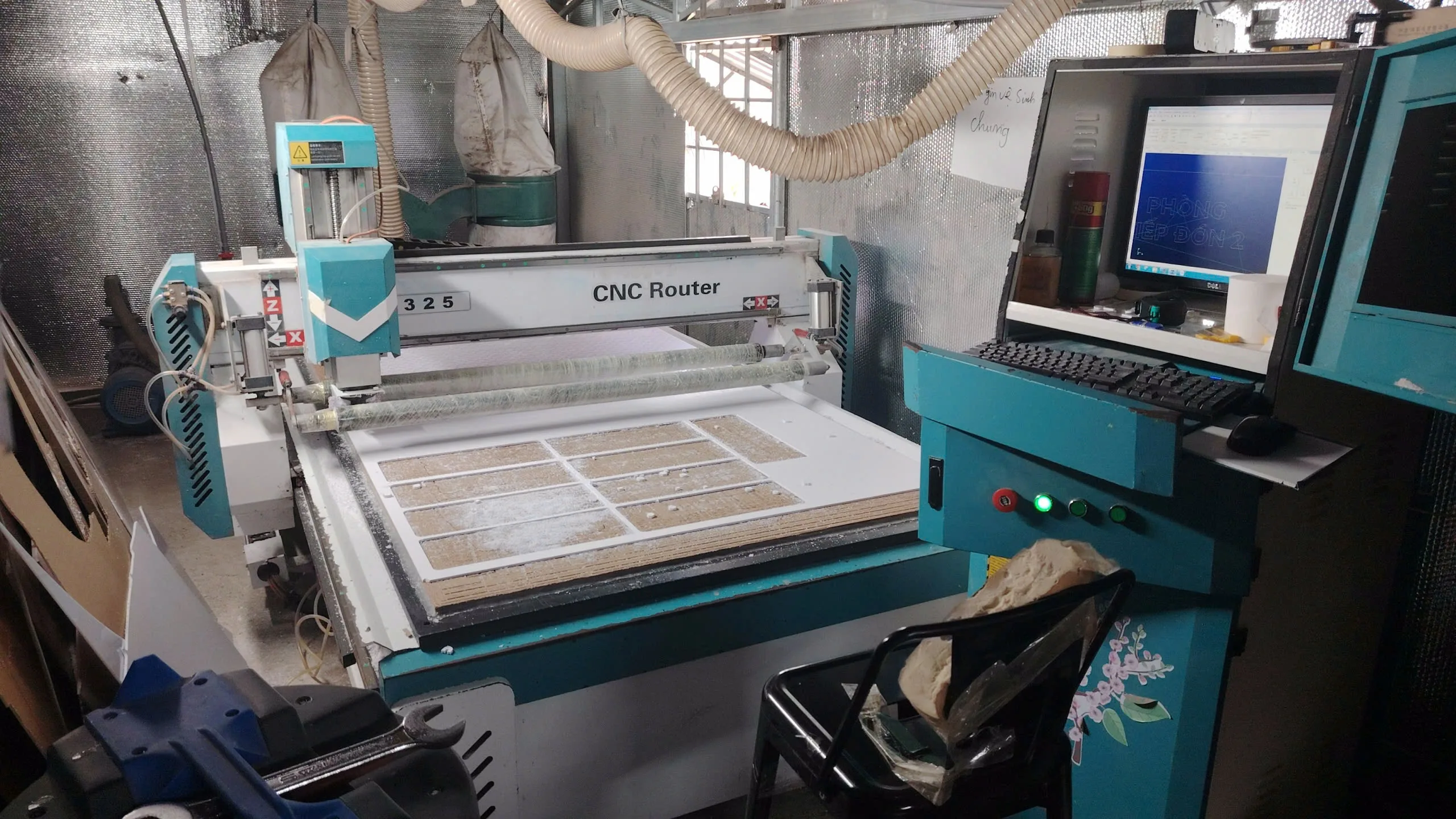 Máy in bạt khổ lớn 3m2 đầu konica512i-30pl