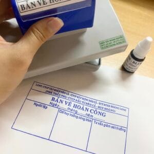 Khắc Dấu hoàn công liền mực 60x120mm