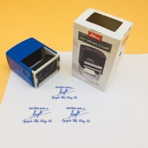 Khắc Dấu chữ ký 22x57mm