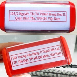 Khắc con dấu địa chỉ