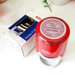 Khắc dấu tròn công ty, doanh nghiệp